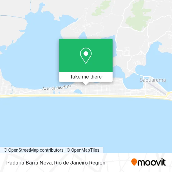 Padaria Barra Nova map