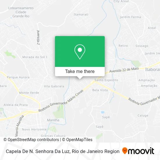Capela De N. Senhora Da Luz map
