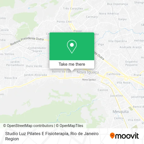 Studio Luz Pilates E Fisioterapia map