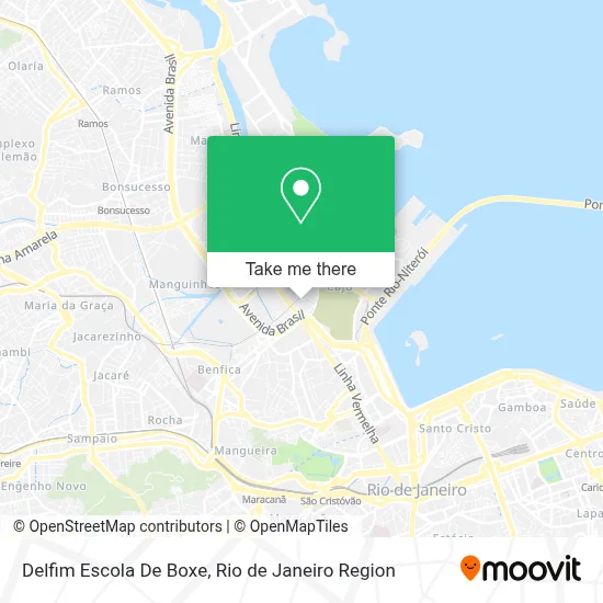 Delfim Escola De Boxe map