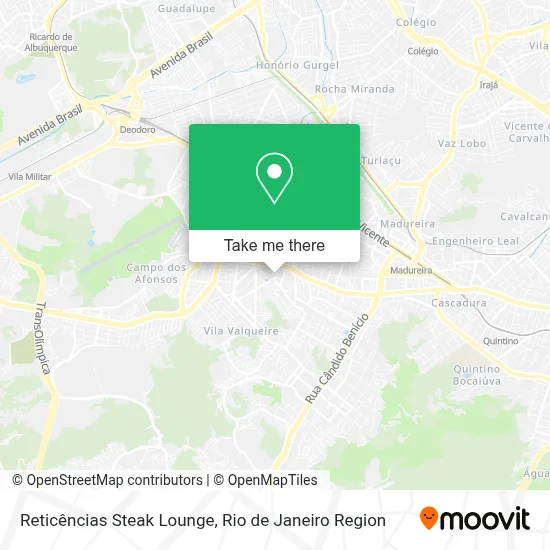 Reticências Steak Lounge map