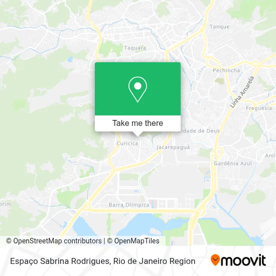 Espaço Sabrina Rodrigues map