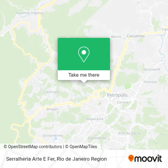 Serralheria Arte E Fer map