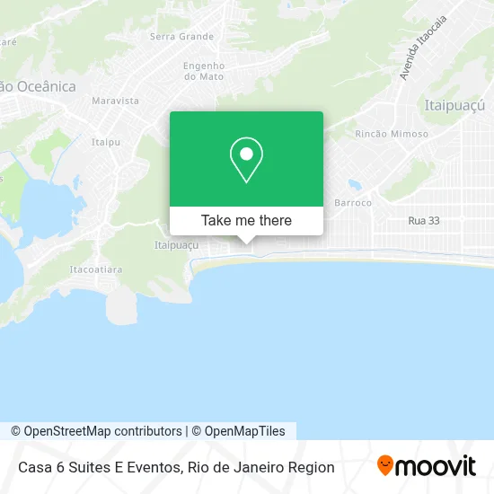 Casa 6 Suites E Eventos map