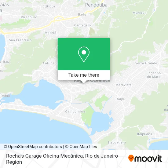 Rocha's Garage Oficina Mecânica map