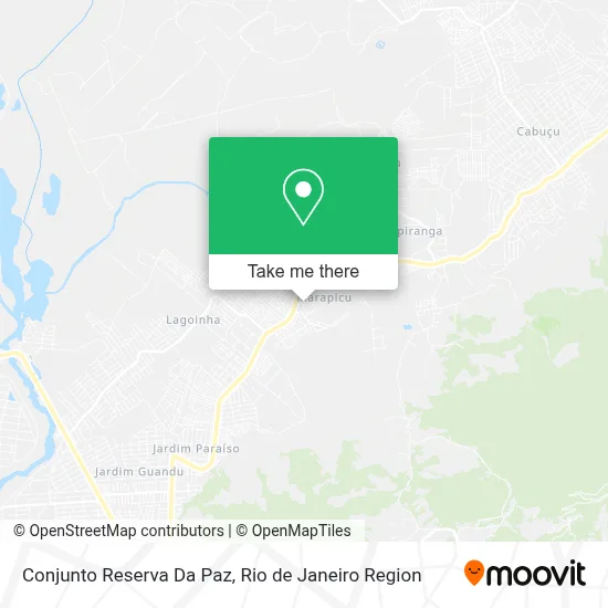Conjunto Reserva Da Paz map