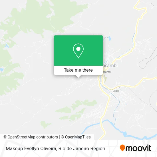 Makeup Evellyn Oliveira map