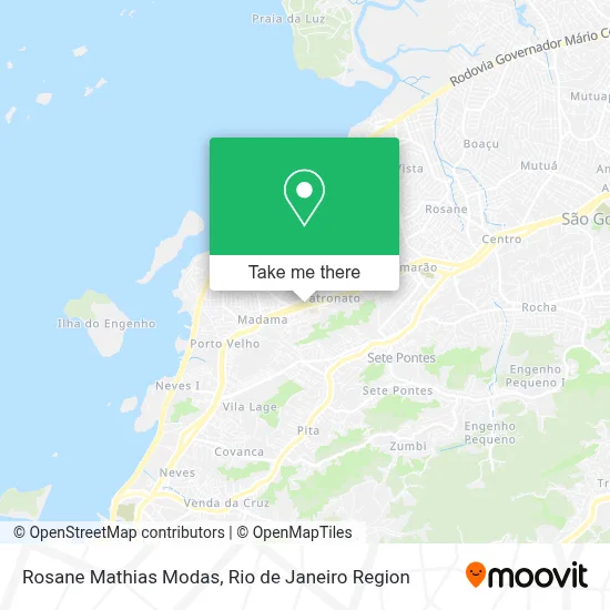 Rosane Mathias Modas map
