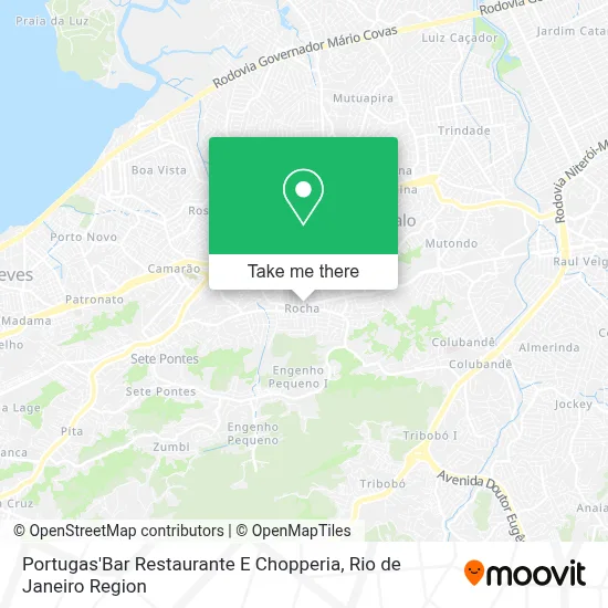 Portugas'Bar Restaurante E Chopperia map