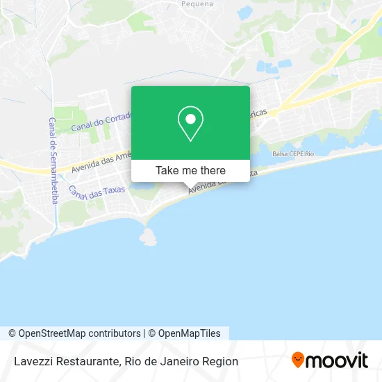 Lavezzi Restaurante map