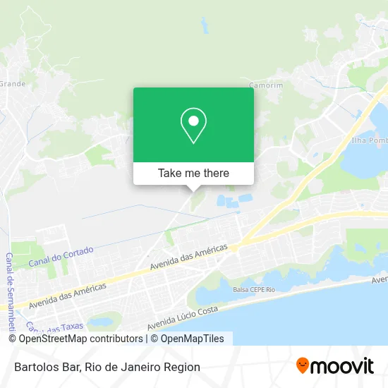 Bartolos Bar map