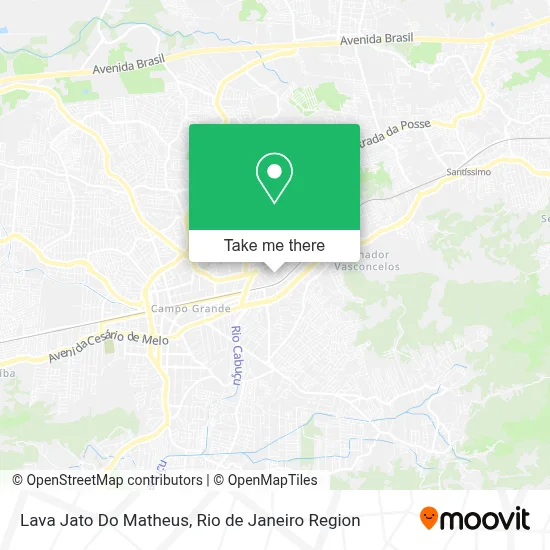 Lava Jato Do Matheus map