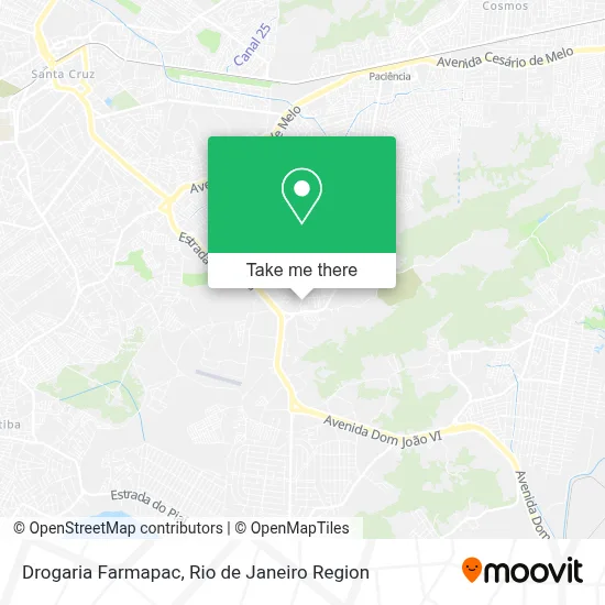 Drogaria Farmapac map