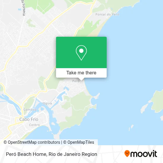 Peró Beach Home map