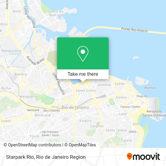 Starpark Rio map