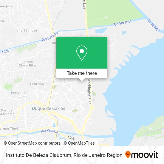 Instituto De Beleza Claubrum map
