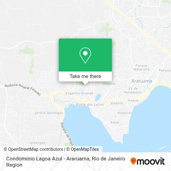 Condomínio Lagoa Azul - Araruama map