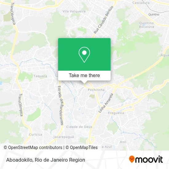 Aboadokilo map