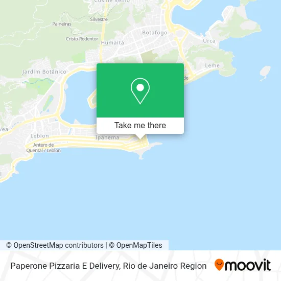 Paperone Pizzaria E Delivery map