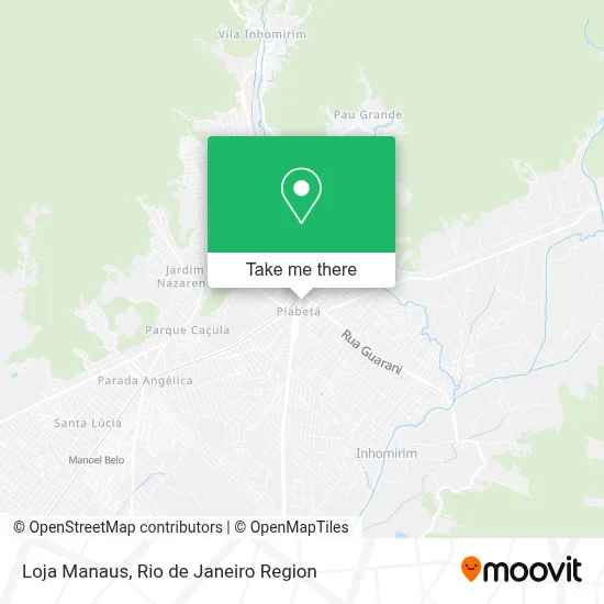 Loja Manaus map