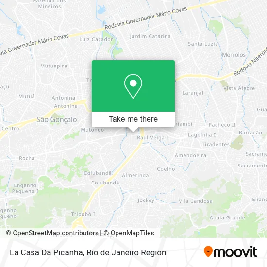 La Casa Da Picanha map