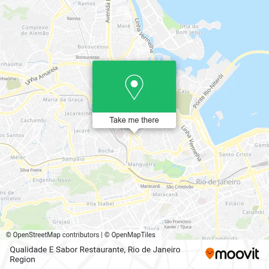 Qualidade E Sabor Restaurante map