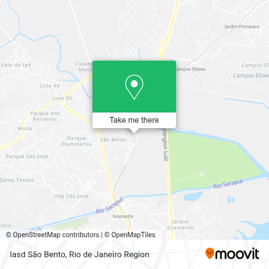 Iasd São Bento map