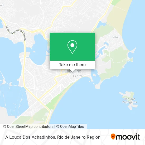 A Louca Dos Achadinhos map