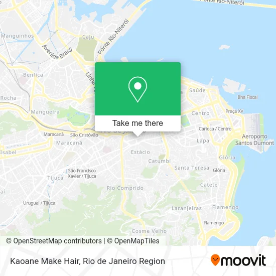 Kaoane Make Hair map