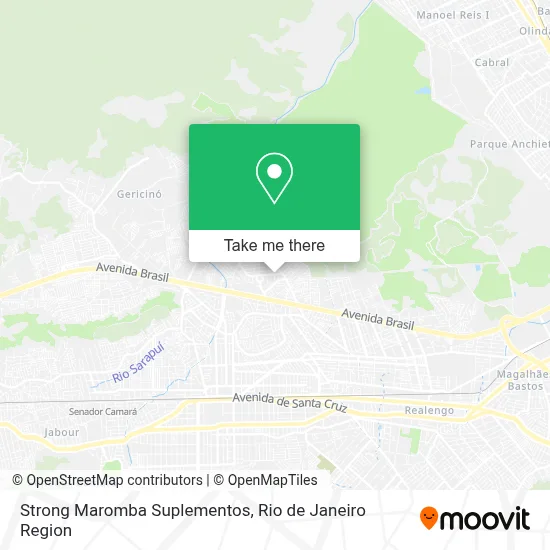 Strong Maromba Suplementos map