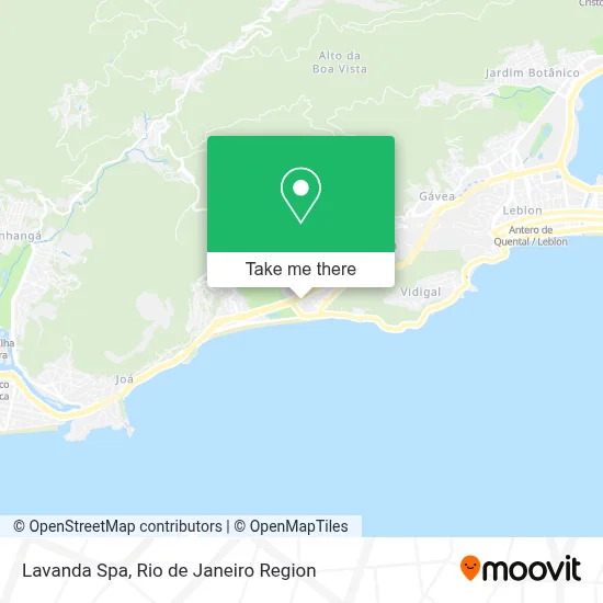 Lavanda Spa map
