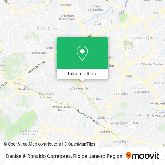 Denise & Ronaldo Corretores map