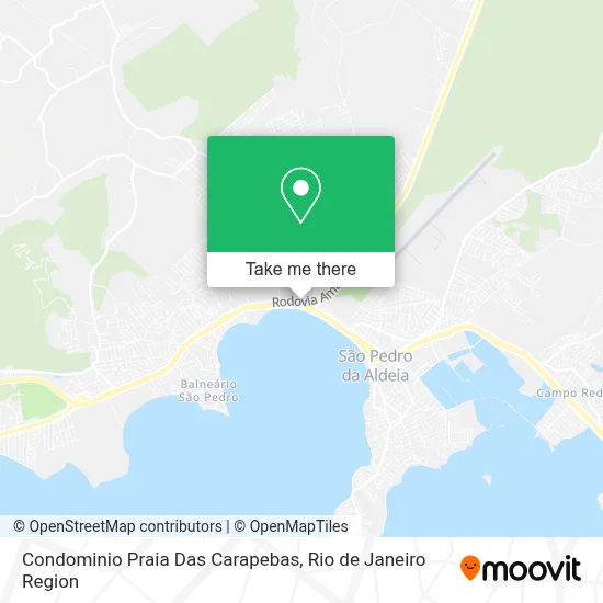 Condominio Praia Das Carapebas map