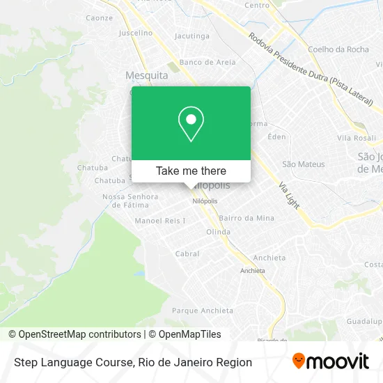 Step Language Course map