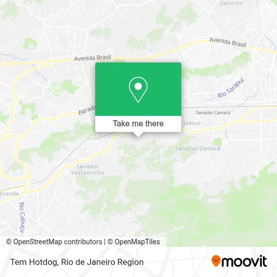 Tem Hotdog map