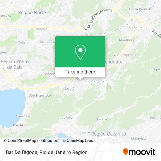 Bar Do Bigode map