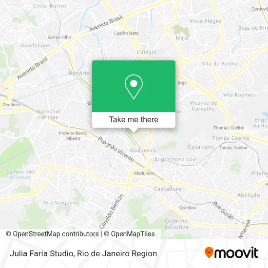 Julia Faria Studio map