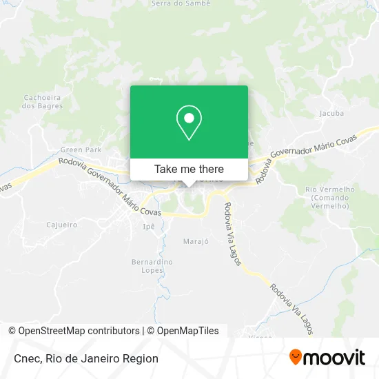 Cnec map