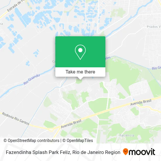 Fazendinha Splash Park Feliz map