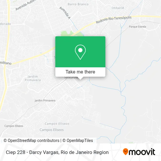 Ciep 228 - Darcy Vargas map