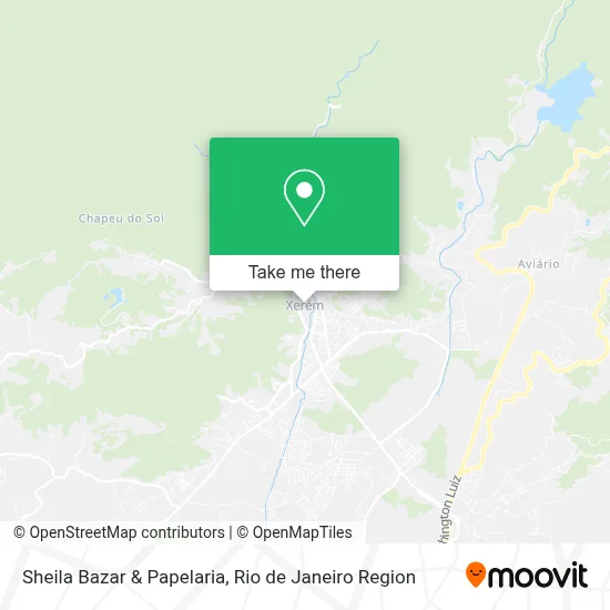 Sheila Bazar & Papelaria map