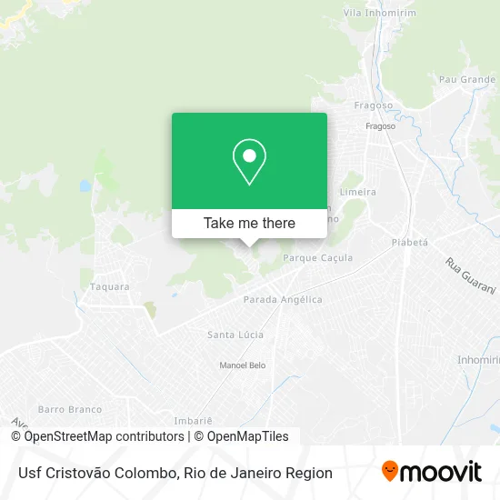 Usf Cristovão Colombo map