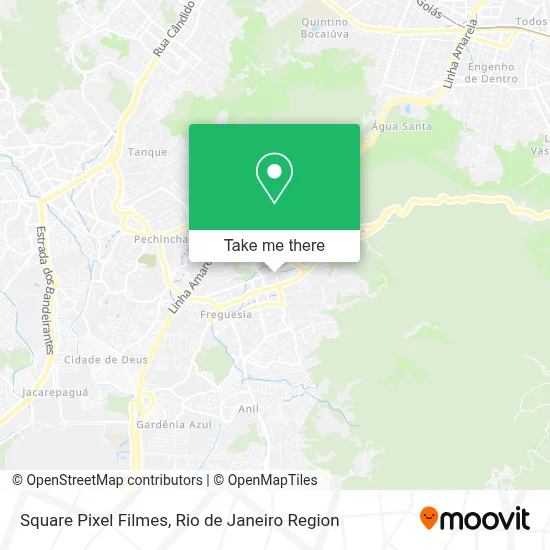 Square Pixel Filmes map