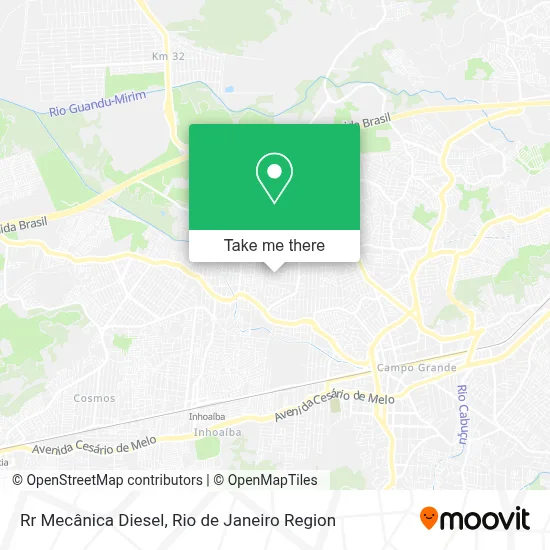 Rr Mecânica Diesel map