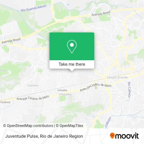 Juventude Pulse map