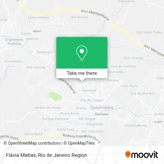 Flávia Matias map