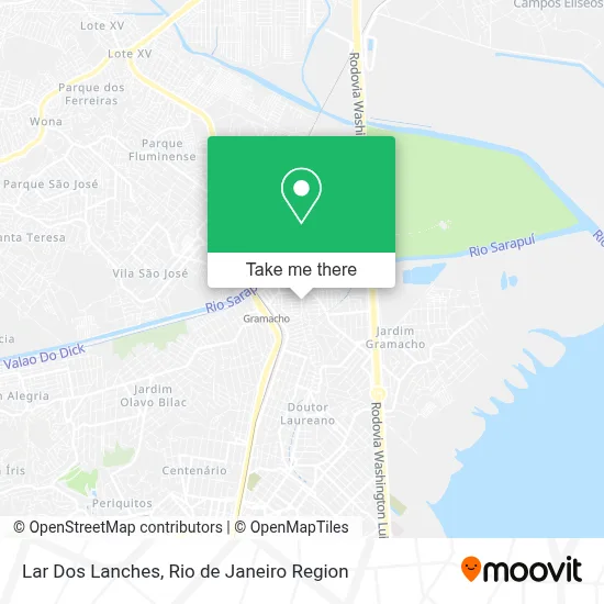 Lar Dos Lanches map