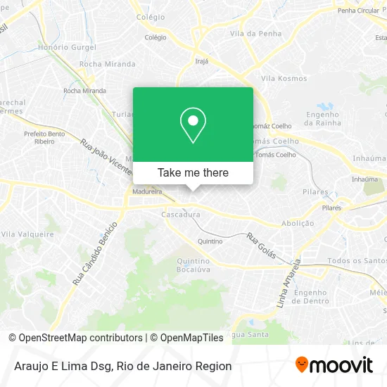 Araujo E Lima Dsg map