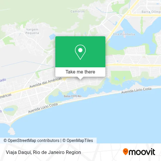 Viaja Daqui map