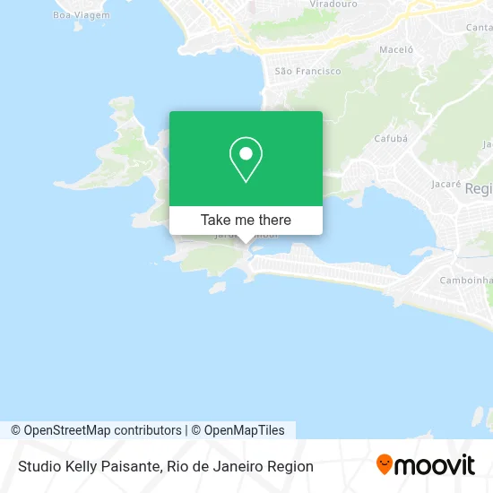 Studio Kelly Paisante map